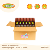 Beach Hut Tanning Dry Oil SPF0 150ml Set of 6